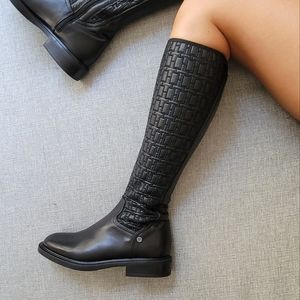 Knee High Leather Boots